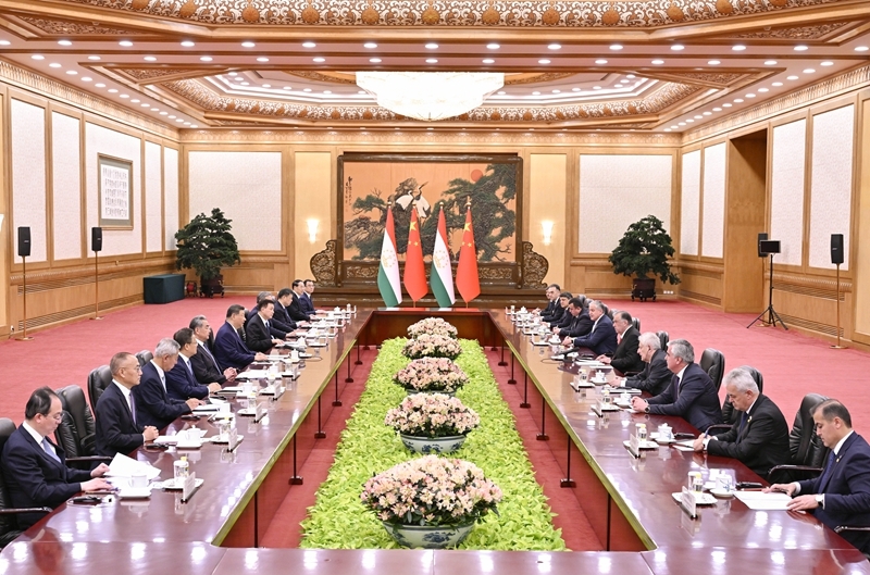 习近平同塔吉克斯坦总统拉赫蒙会谈 世界杯投注