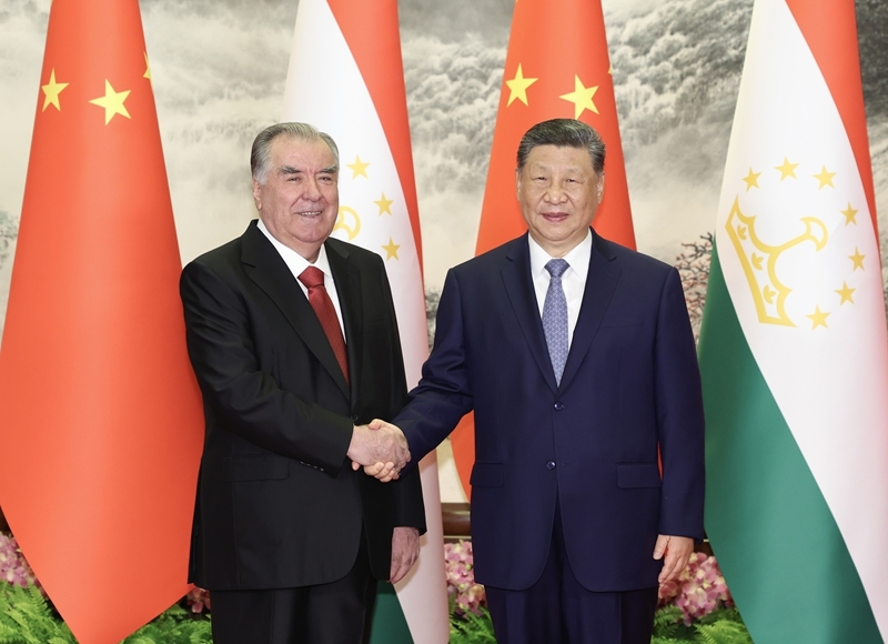 习近平同塔吉克斯坦总统拉赫蒙会谈 世界杯投注